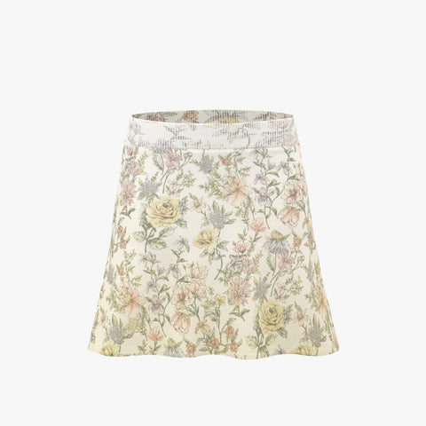 GARDEN KNIT SKIRT(YELLOW)