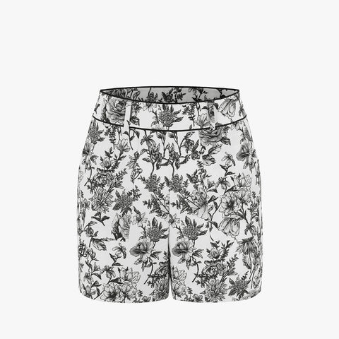 GARDEN SHORTS(WHITE)