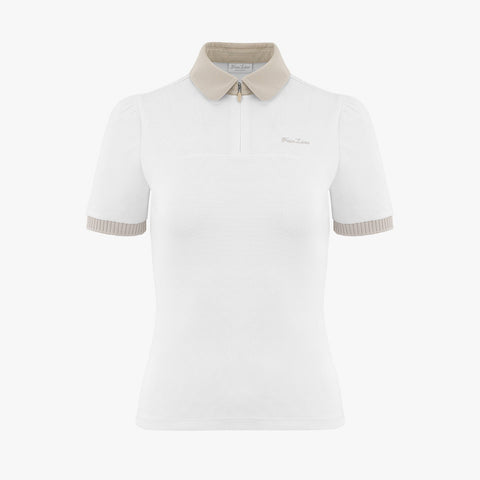 PETIT COLLAR T-SHIRT(WHITE)