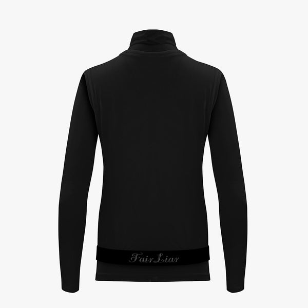 VEST SET COOL T-SHIRT(BLACK)