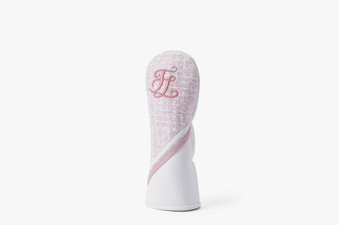 TWEED WOOD CLUB COVER(PINK CORAL)
