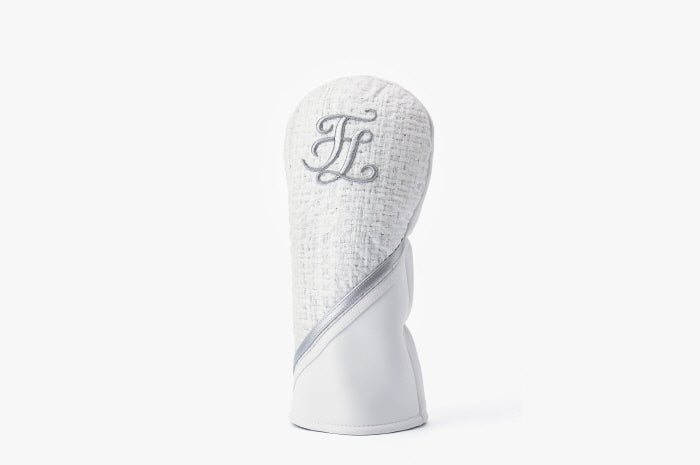 TWEED DRIVER CLUB COVER(WHITE)