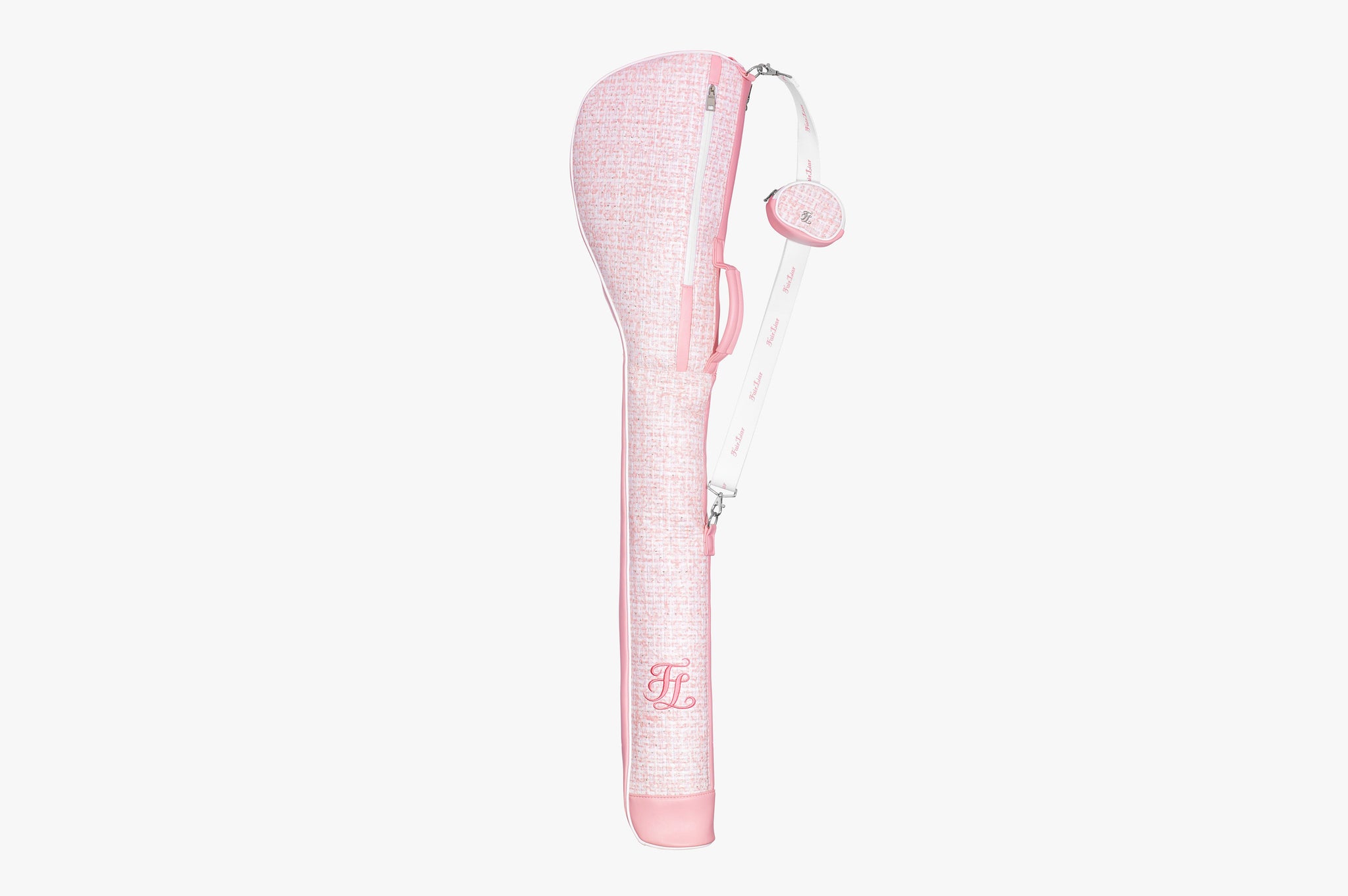 TWEED HALF CADDIE BAG(PINK CORAL)