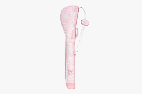TWEED HALF CADDIE BAG(PINK CORAL)