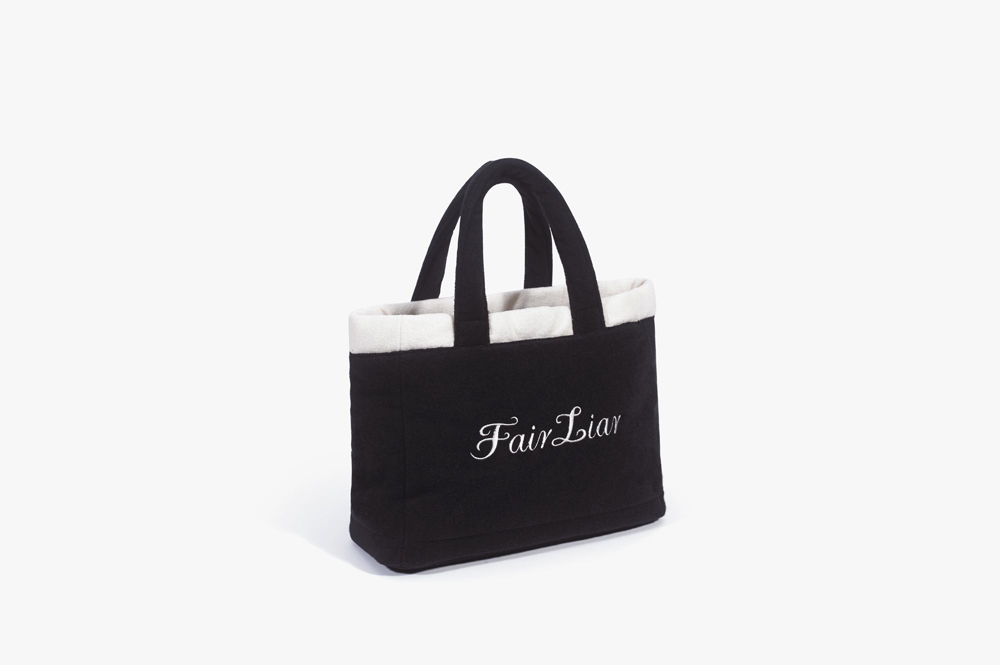 TERRY TOTE BAG(BLACK)