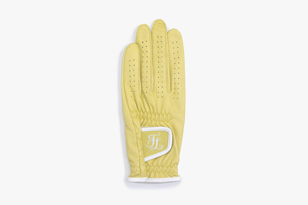 LAMB LEATHER COLORED GLOVE(LEMON)