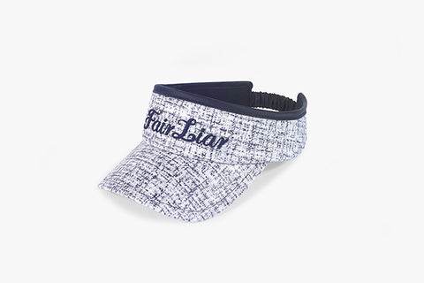 COATED TWEED VISOR(NAVY)