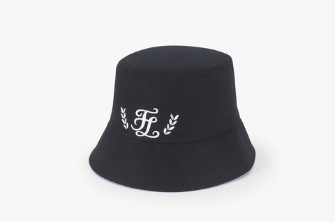 [FL COMFY] SYMBOL BUCKET HAT(BLACK)