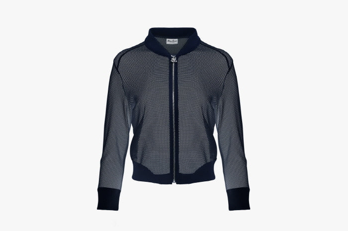 MESH BOMBER JACKET(NAVY)