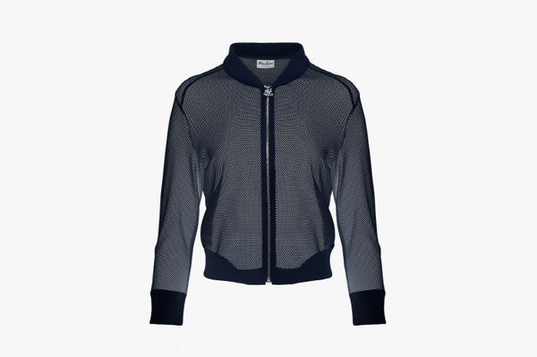 MESH BOMBER JACKET(NAVY)
