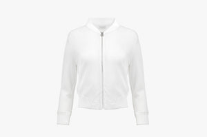 MESH BOMBER JACKET(WHITE)