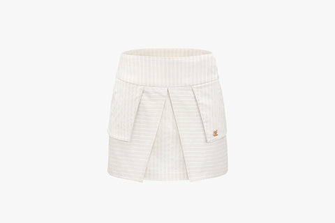STRIPE SKIRT(BEIGE)