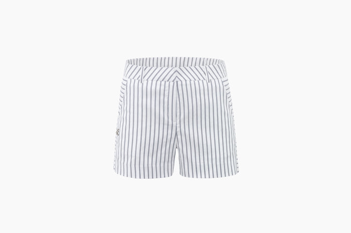 STRIPE SHORTS(WHITE)