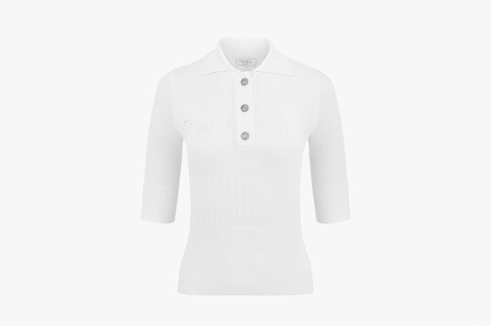 LOGO SCSI KNIT(WHITE)