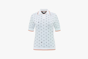 DOT JACQUARD KNIT(WHITE)