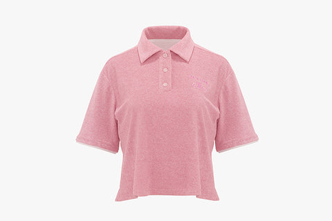 [FL COMFY] TERRY T-SHIRT(PINK CORAL)