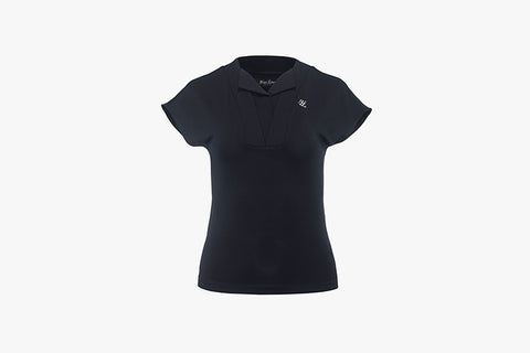 CAP SLEEVE T-SHIRT(BLACK)