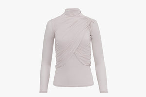DRAPE COOL T-SHIRT(BEIGE)
