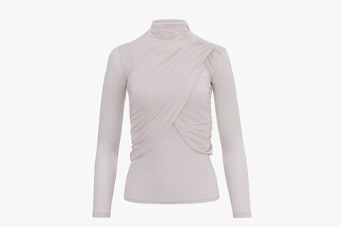 DRAPE COOL T-SHIRT(BEIGE)