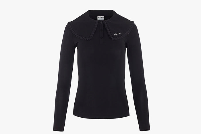 SAILOR COLLAR COOL T-SHIRT(BLACK)