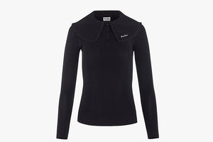 SAILOR COLLAR COOL T-SHIRT(BLACK)