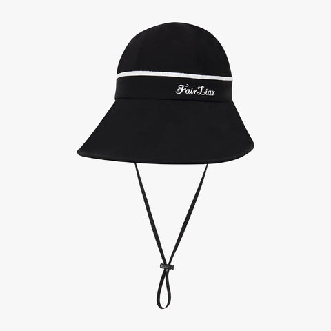 SLIT BUCKET HAT(BLACK)