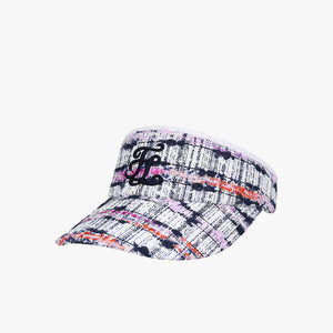 TWEED VISOR(LAVENDER)