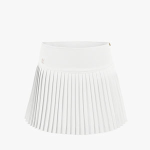 ALL-THAT FLARE PLEATS SKIRT(WHITE)