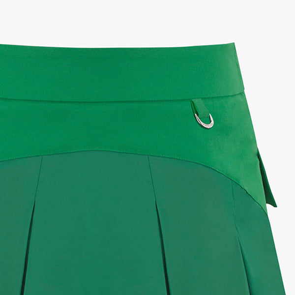 CARGO FLARE HIGHWAIST SKIRT(GREEN)