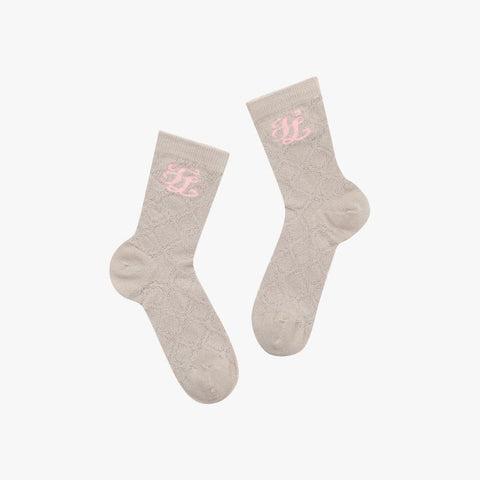 GARDEN ANKLE SOCKS(BEIGE)