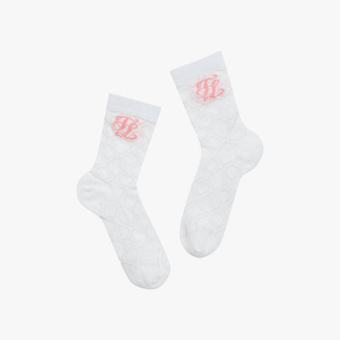 GARDEN ANKLE SOCKS(WHITE)