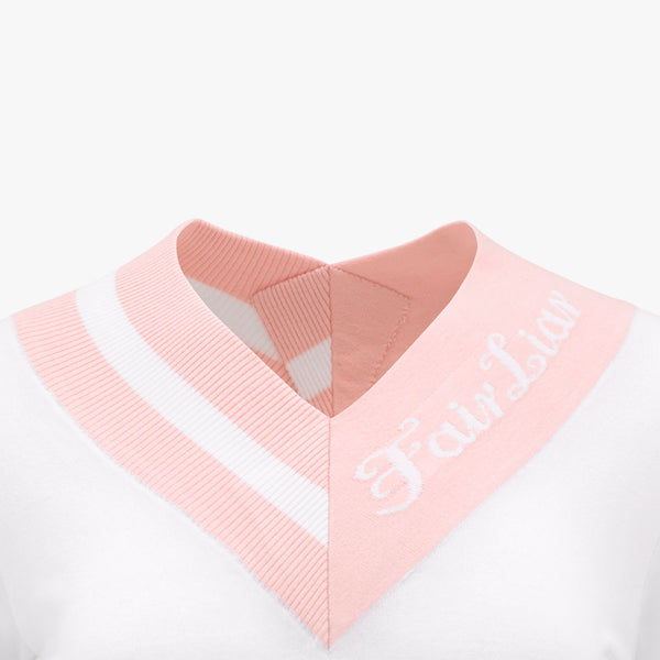 BIG V-NECK KNIT(WHITE)