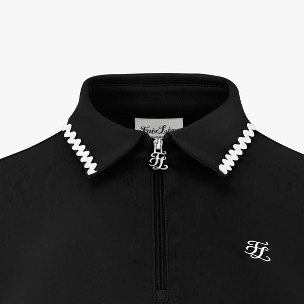 WAVE LONG SLEEVE T-SHIRT(BLACK)