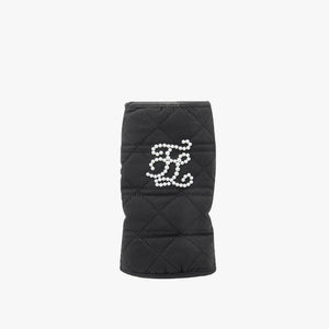 QUILTED WARMER GLOVE(BLACK)