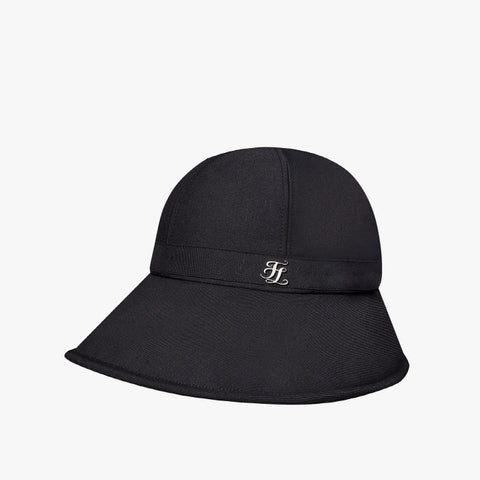 FL WIDE BUCKET HAT(BLACK)
