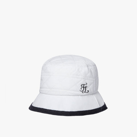 PUFF BUCKET HAT(WHITE)