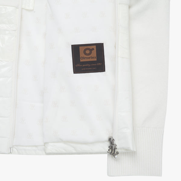 WINDPROOF FLARE KNIT OUTER(IVORY)