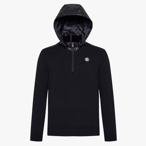 MEN'S WINDPROOF HYBRID OUTER(BLACK)