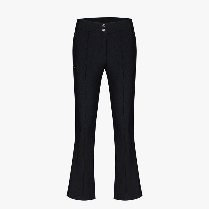 PINTUCK BOOTS CUT PANTS(BLACK)
