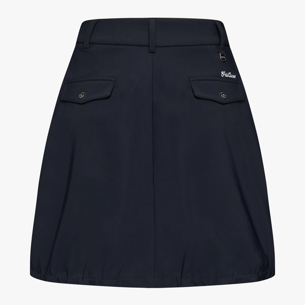 BONDED POCKET SKIRT(BLACK)