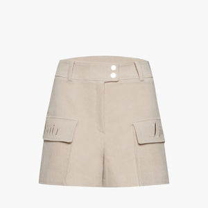 CORDUROY POCKET SHORTS(BEIGE)