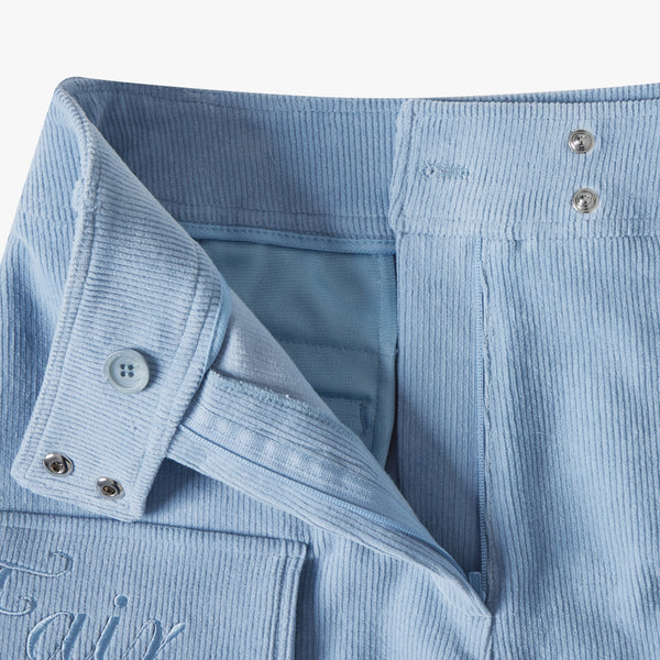 CORDUROY POCKET SHORTS(CERAMICS BLUE)