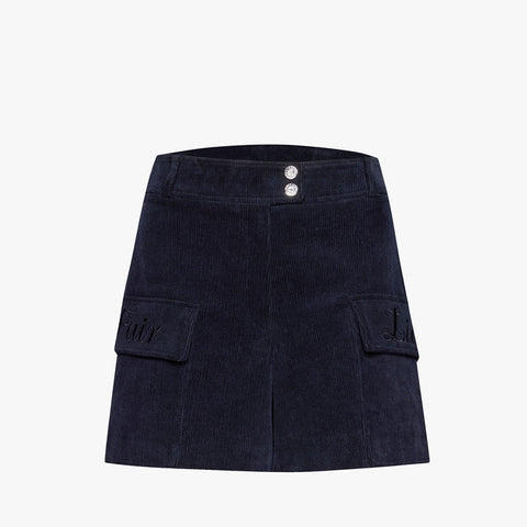 CORDUROY POCKET SHORTS(NAVY)