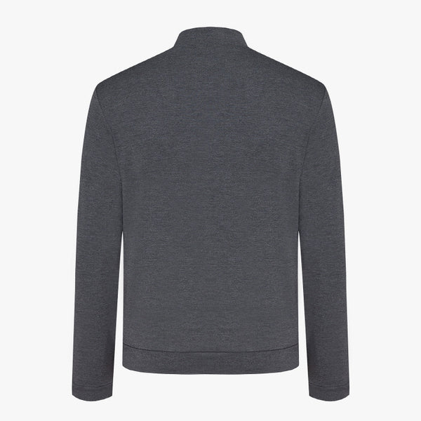 MEN'S LINE COLORED TURTLENECK T-SHIRT(GRAY)