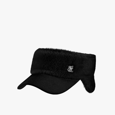EAR MUFF VISOR (BLACK)