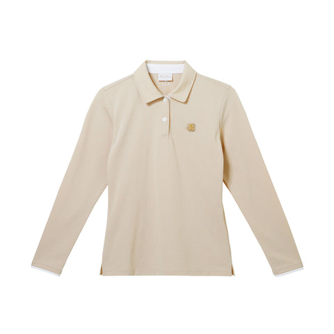 Fl Signature Fl Long Sleeve T Shirt (Beige)