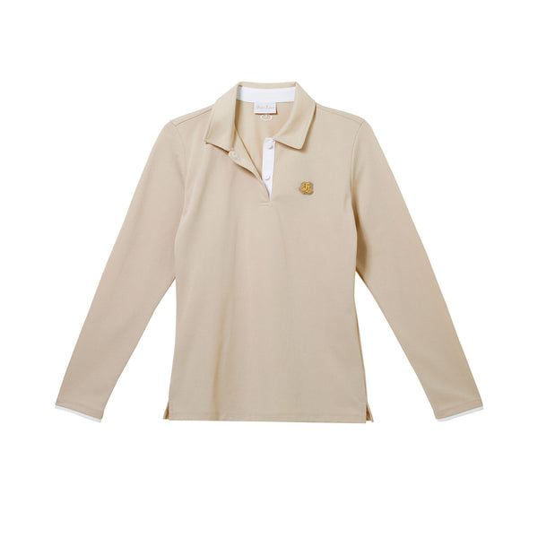 Fl Signature Fl Long Sleeve T Shirt (Beige)