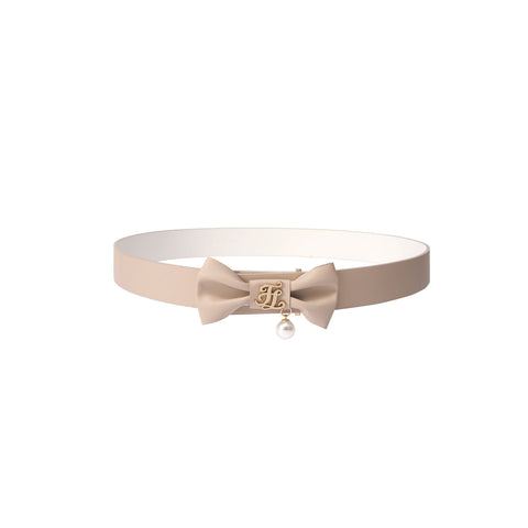 Ribbon Belt (Beige)